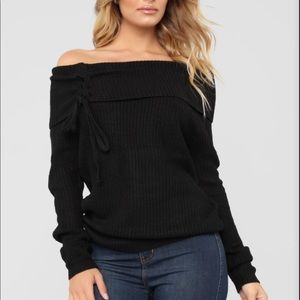 Fashion nova off the shoulder top